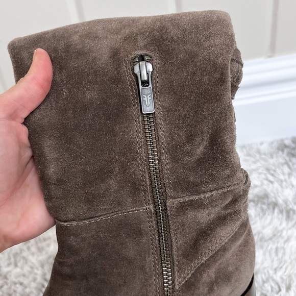 Frye Tina Tassel Lace Up Over the Knee Boots Size 6 - Picture 8 of 9